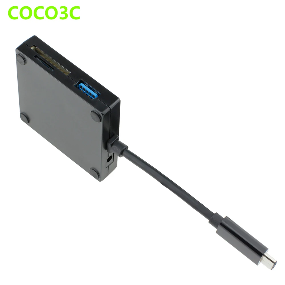 3 в 1 USB 3.1 Тип C до Порты 3.0 хаб USB-C для SD MMC/ micro SDXC TF Card Reader MacBook google nexus 6 P телефон OTG |