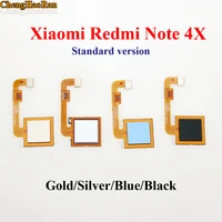 chenghaoran 1pc for xiaomi redmi note 4x fingerprint scanner sensor flex cable touch id flex for xiaomi redmi note4x redmi note