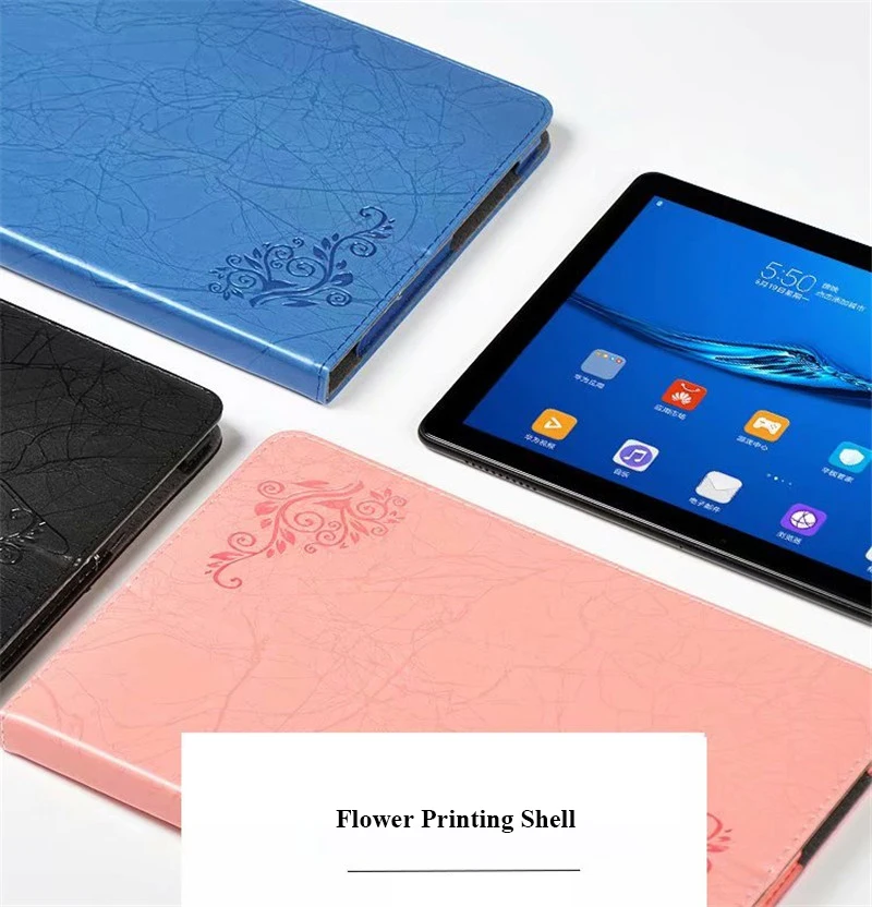 Чехол для huawei mediapad M5 lite 10 из искусственной кожи с подставкой для huawei mediapad m5 lite BAH2-W19/L09/W09+ пленки