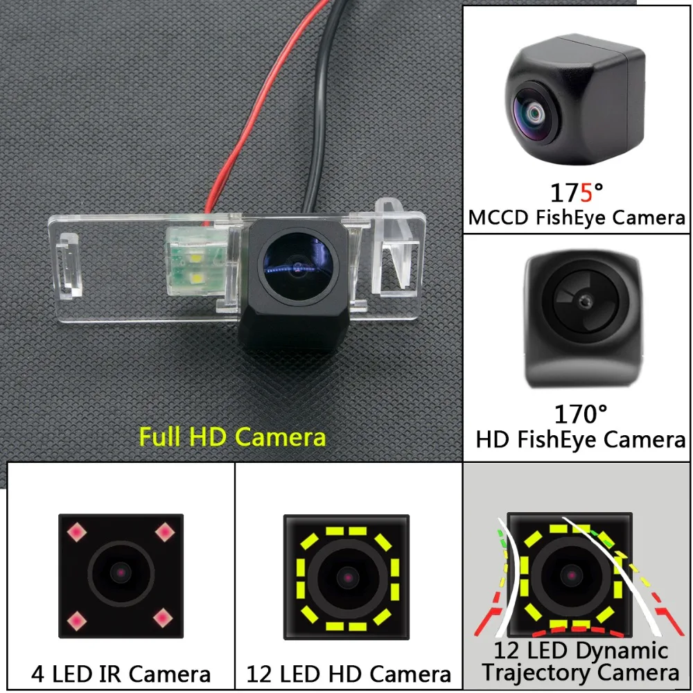 12 светодиодных динамических траекторий автомобиля обратного резервного