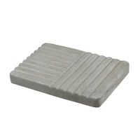 silicone concrete mold for soap dish rectangular with stripe handmade cement mould nordic original ornaments