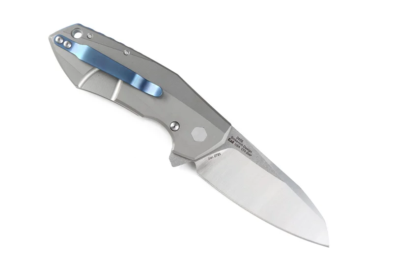 MAGIC ZT0456 Флиппер складной нож шарикоподшипник D2 лезвие титановая ручка Открытый Отдых Охота Тактические Ножи EDC инструменты