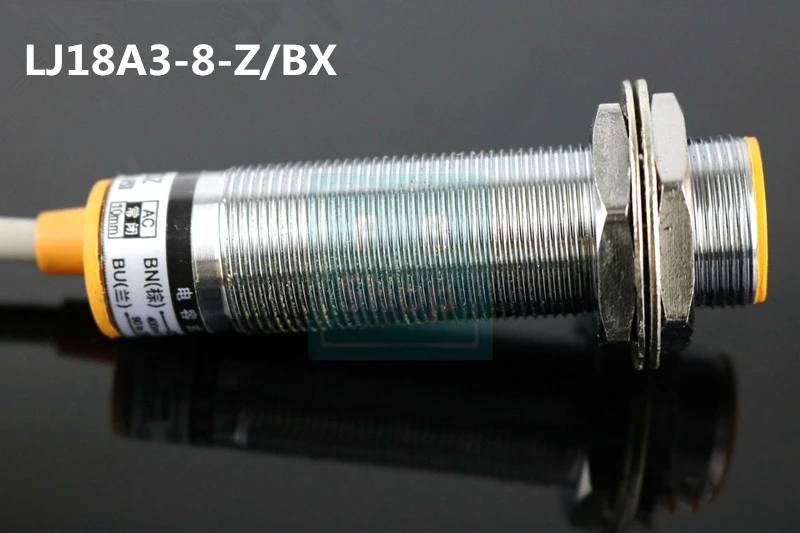 LJ18A3 8 Z/BX M18 три провода DC NPN NO мм дальнометрия индуктивной датчика бесконтактный выключатель|switch engine|switch