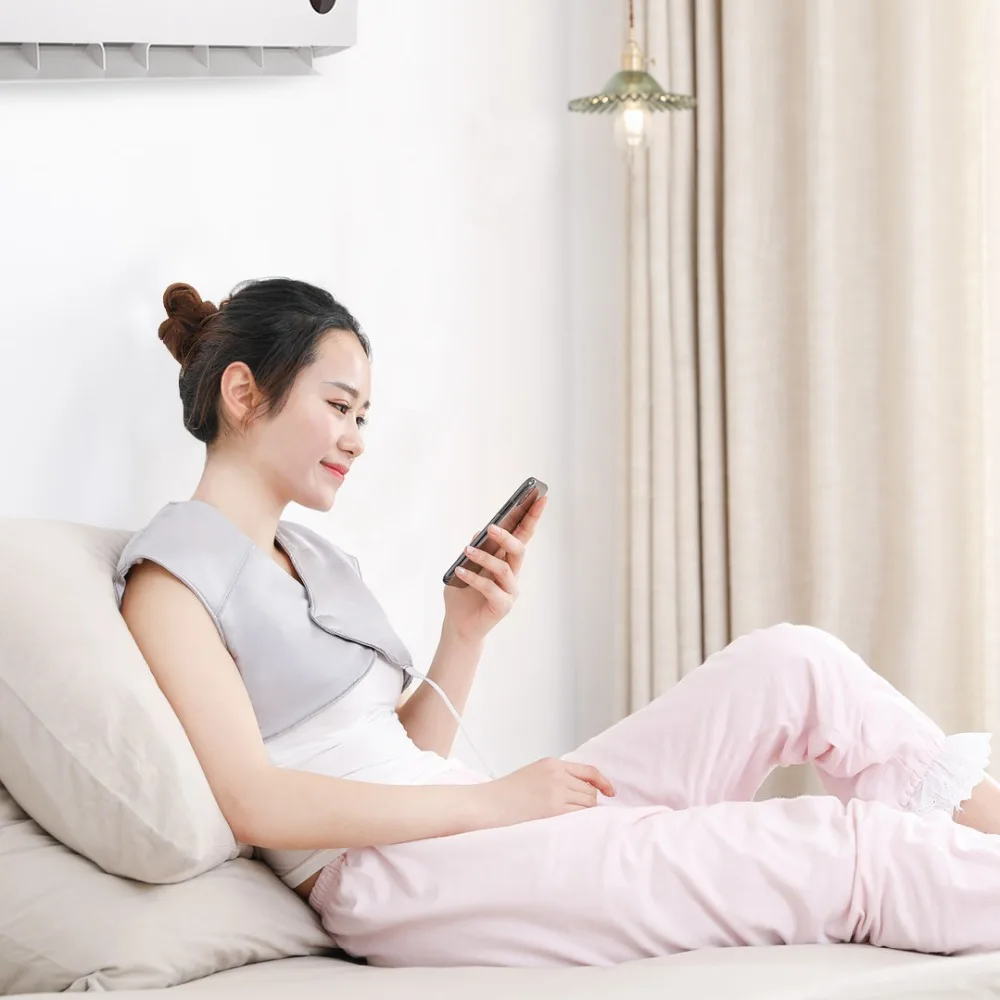

Xiaomi mijia PMA graphene heating silk shoulder neck treasure relief fatigue dehumidification cold moxibustion care smart home