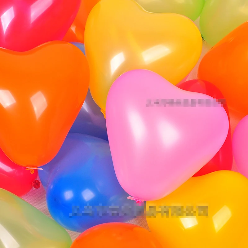 100 шт./лот матовый шар 10 дюймов № 6 1 5 г баллоны латексный формы сердца Красочные