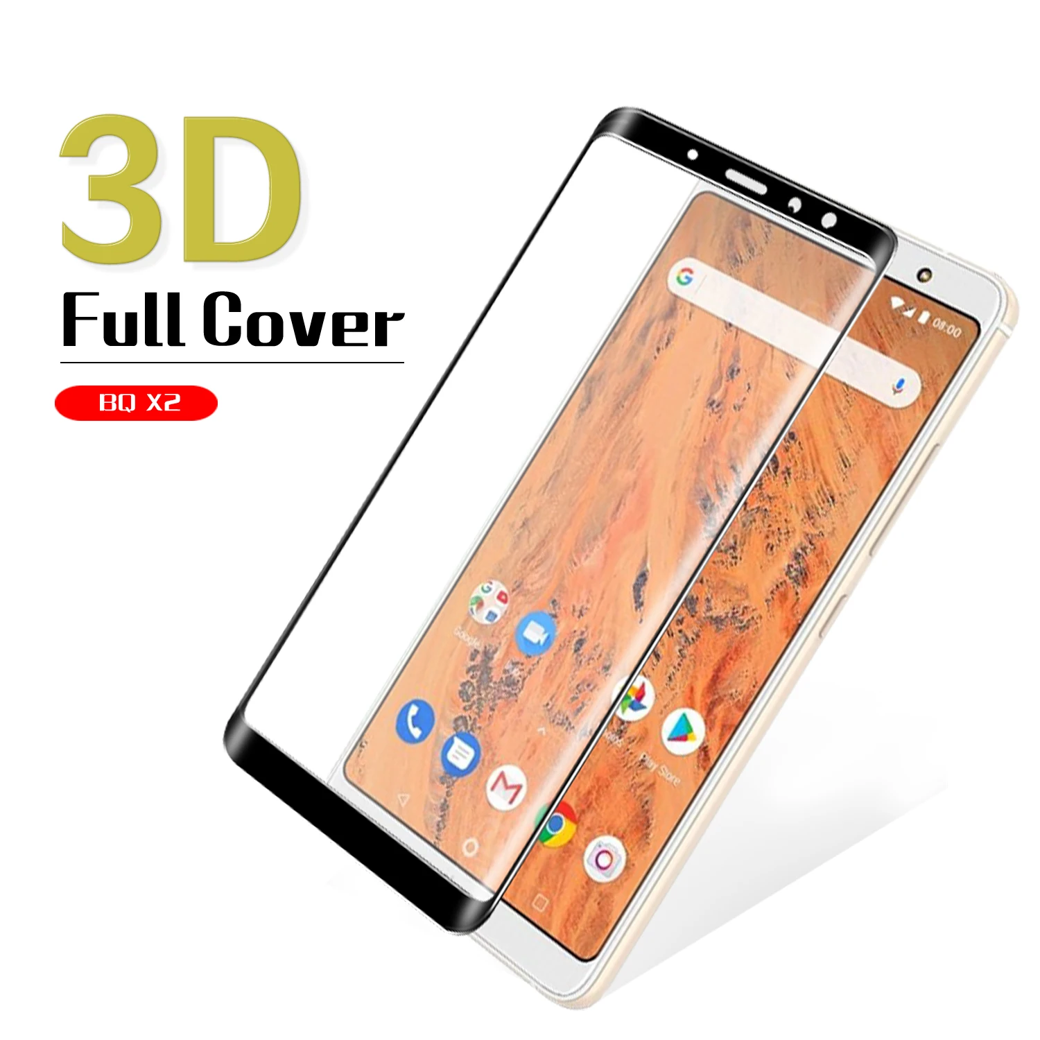 3d-пленка с закругленными краями для BQ X2 5 65 дюйма закаленная фотопленка защитой от