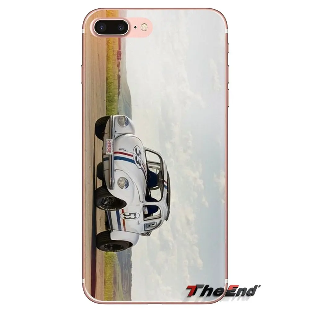 For Huawei Mate Honor 4C 5C 5X 6X 7 7A 7C 8 9 10 8C 8X 20 Lite Pro Transparent Soft Shell Covers Herbie 53 VW bug beetle |