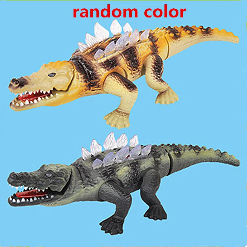 1 шт. Детская электрическая игрушка крокодил 42 см|Шутки и розыгрыши| |