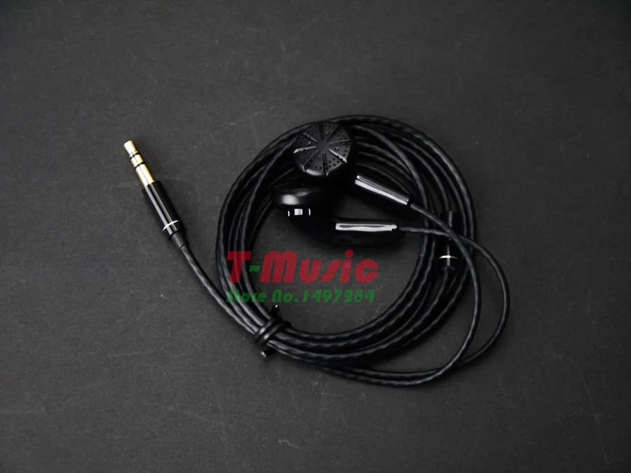Новинка наушники вкладыши Version2 Black / Hifi T Music DIY 3 5 мм|diy earphone|earphone diyearphone 3.5mm |