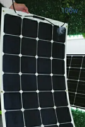 Гибкий Солнечный комплект для зарядки 100 Вт 12 В автомобильный караван лодка яхта