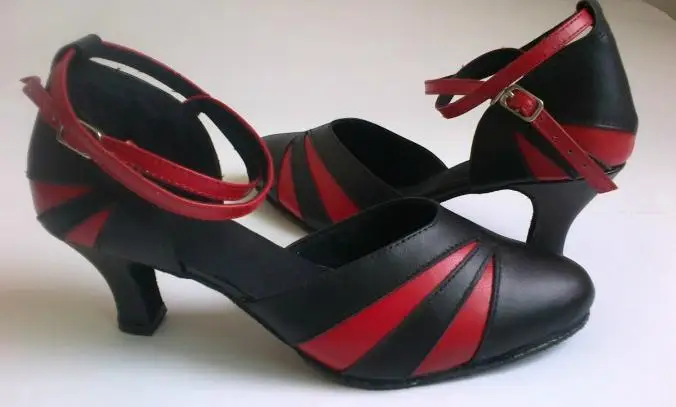 DILEECHI женские туфли для латиноамериканских танцев на низком каблуке из