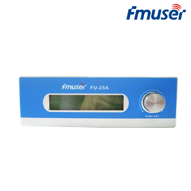 FMUSER Φ 25W PLL FM радиопередатчик вещания для радиостанции моно/стерео регулируемый