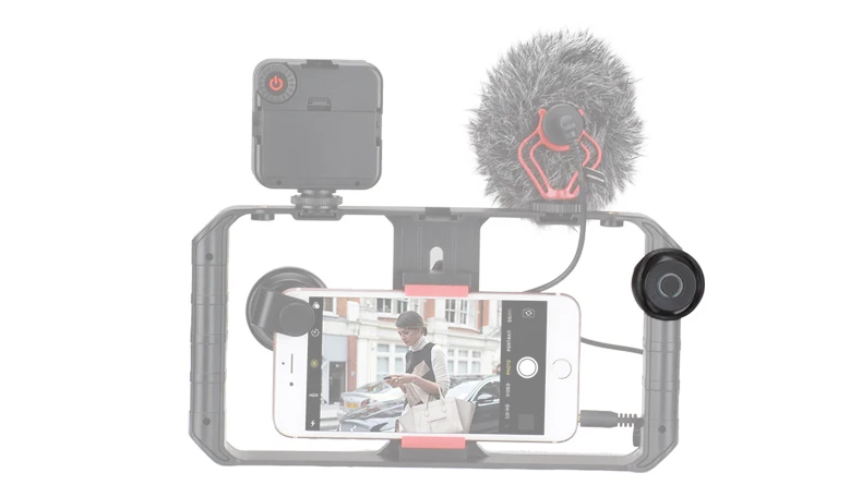 Ulanzi Bluetooth пульт дистанционного управления для U-Rig Pro клип-на беспроводной спуск затвора для iPhone X 8 Android смартфон видеосъемка