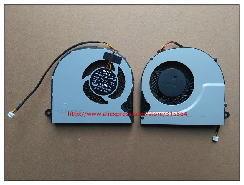 Новый охлаждающий вентилятор для ноутбука SHENZHOU Z6 G170T-K2 BS5205MS-U2B 6-31-N1502-301 X6 PLUS DFS501105FR0T