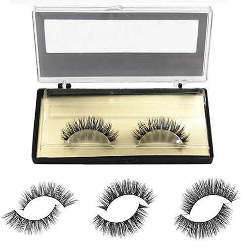 Искусственные ресницы ручной работы натуральные длинные густые накладные