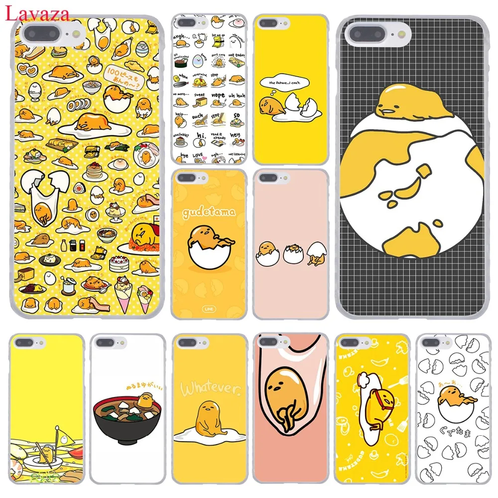 Жесткий чехол для телефона Lavaza милый gudetama lazy egg iPhone XR XS X 11 Pro Max 10 7 8 6 6S 5 9 SE 4 7|phone
