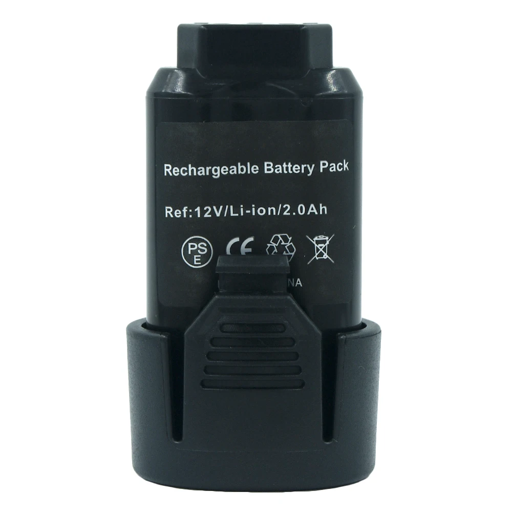 12 В 2000 мАч литий-ионные аккумуляторные Мощность инструмент Перезаряжаемые