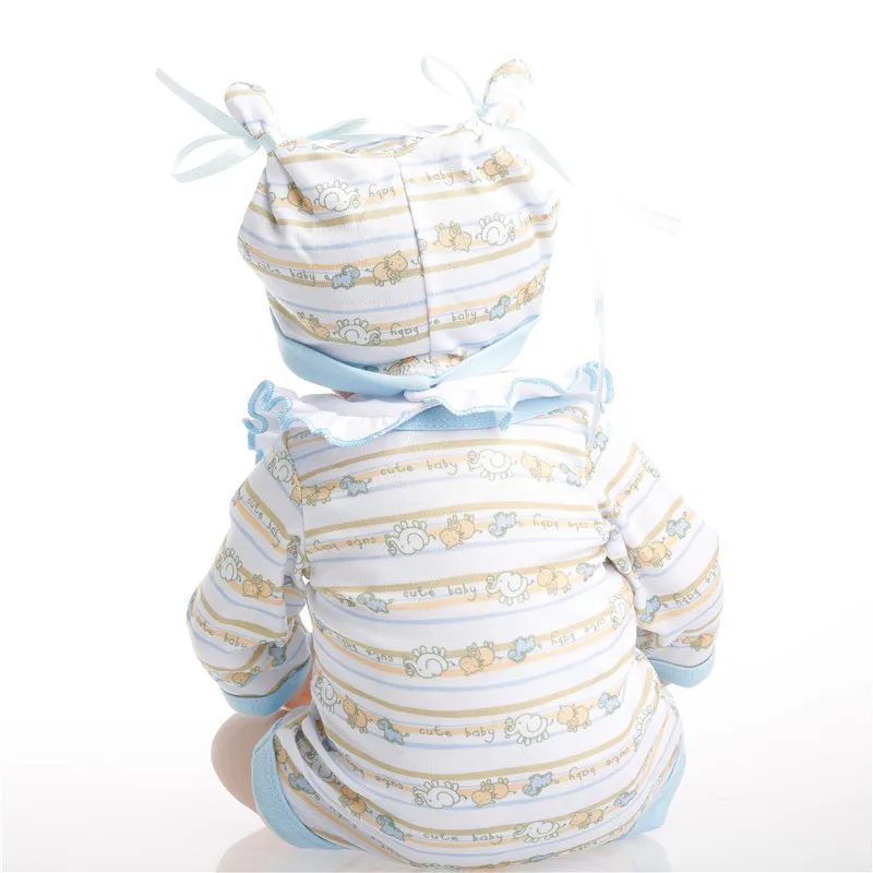 SanyDoll 18 дюймов 45 см силиконовые куклы для новорожденных реалистичные детей