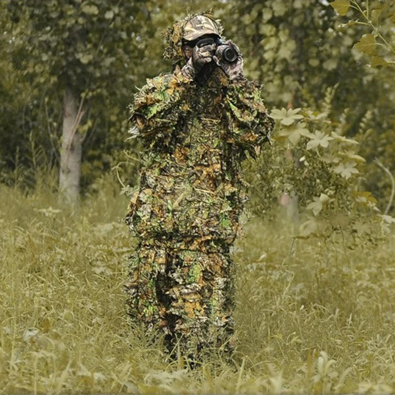 

CS Go новая охотничья одежда 3D тактическая снайперская камуфляжная одежда Yowie для страйкбола камуфляжная одежда куртка и брюки