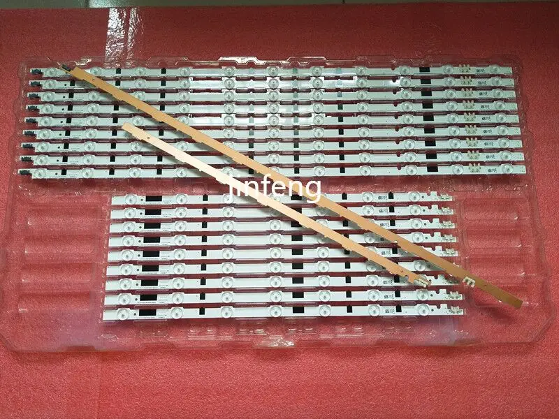 (New Kit)20 PCS/set LED backlight strip D2GE-550SCB-R3 D2GE-550SCA-R3 for samsung UA55F6400AJ 2013SVS55F R 7 L 11 25312A 25313A |