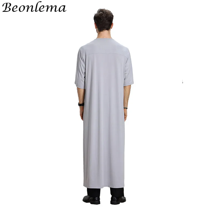 Beonlema мусульманская одежда кафтан Homme исламский o образный вырез абайя Vestidos