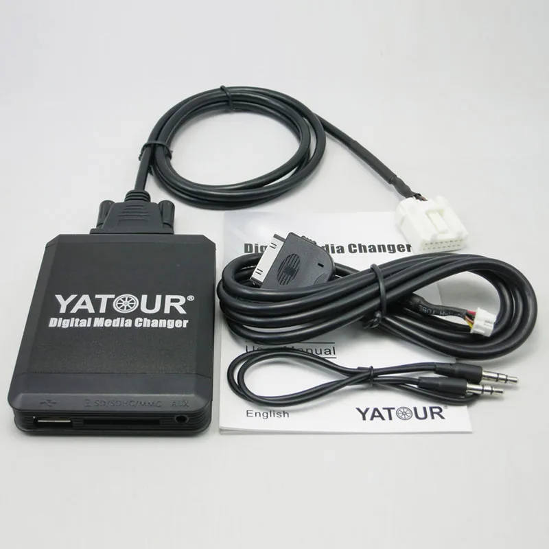 Usb sd ipod/iphone AUX MP3 + Bluetooth (опционально) yatour cd цифровой музыки для смены Мазда