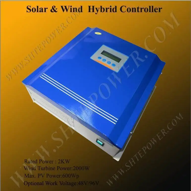 

2000w 48v 96v wind solar charge controller with LCD Display