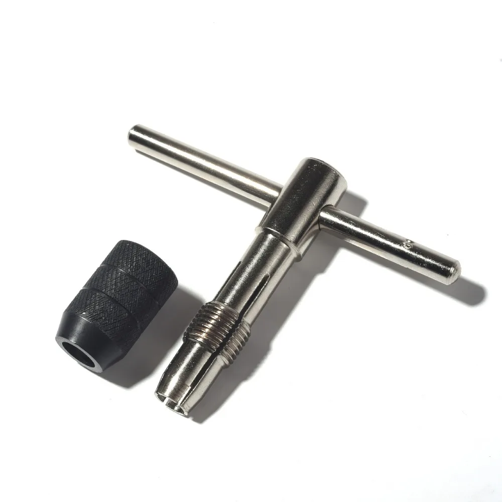 Новый T Handle Tap гаечный Ключ патрон Тип емкость M3 M6 1/8 &quot 1/4&quot Регулируемый ручной