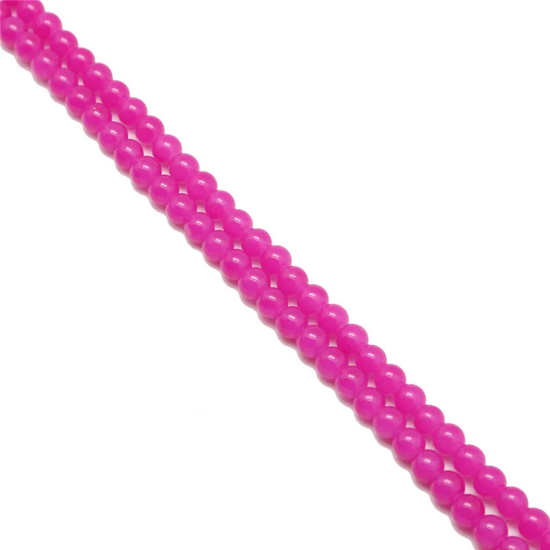 8 Colors 4mmx1mm 39cm/15.5&quot Approx 100pcs Round Glass Lacquered Beads Loose Spacer For Jewelry Making Bracelet DIY | Украшения и
