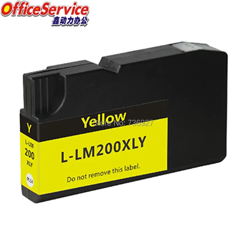 Совместимый чернильный картридж LM200 для принтера Lexmark OfficeEdge Pro4000c Pro5500t на рынках