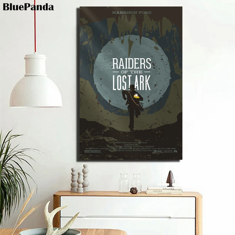 Raiders of the Lost Ark постер фильма картина маслом холст стены искусство картины