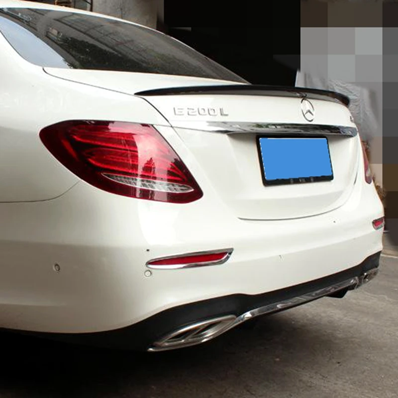 Для Mercedes Benz W213 AMG- ABS спойлер автомобиля украшение в виде хвостового крыла задний багажник спойлер для Mercedes W213 E класс
