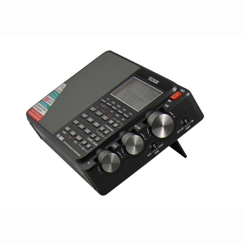 Черный Tecsun/Desheng PL-880 высокая производительность полный диапазон портативный цифровой тюнинг стерео радио с LW/SW/MW SSB PLL режим FM(64-108 МГц - Цвет: Черный