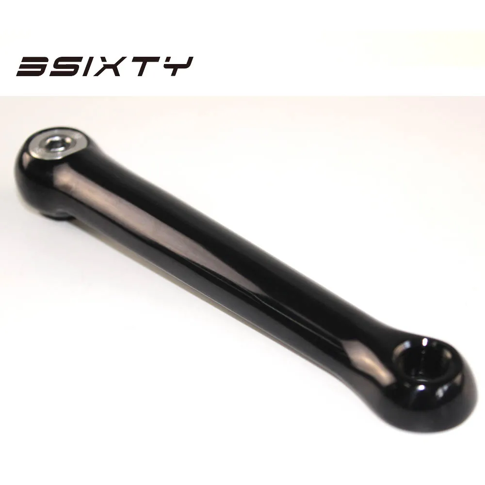 3SIXTY кованые легированные кривошипы длина 170 мм для MTB и шоссейных велосипедов и Brompton складные шатуны для велосипеда