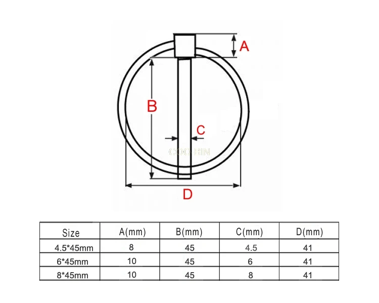 316 пружинный штифт из нержавеющей стали морские зажимы удерживающий зажим