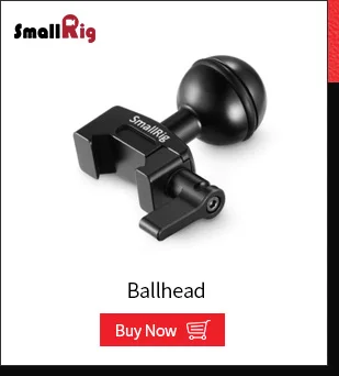 SmallRig двойная DSLR сферическая головка с камерой Rig с 1/4 резьбой для Magic Arm DIY камера Rig 2132