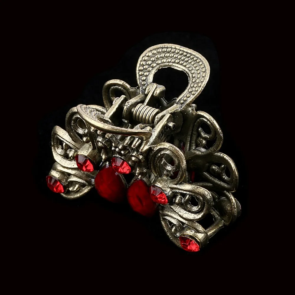 Богемные винтажные маленькие милые аксессуары для волос полимерная заколка с