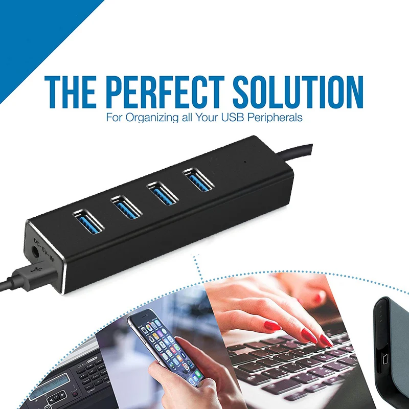 Usb Type C 3 1 концентратор 0 4 порта мульти разветвитель микро адаптер ПК ноутбук