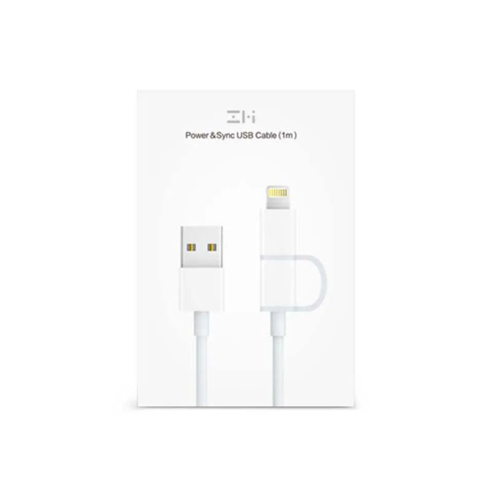 Сертифицированный ZMI MFI кабель для iPhone Lightning/Micro USB кабель для передачи данных 2 в 1 кабель для зарядного устройства для iPad samsung huawei