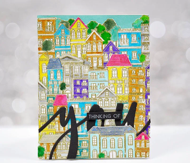 House backgorund Transparent Clear Stamps/Seal for DIY scrapbooking/photo album Decorative clear stamp sheets | Дом и сад