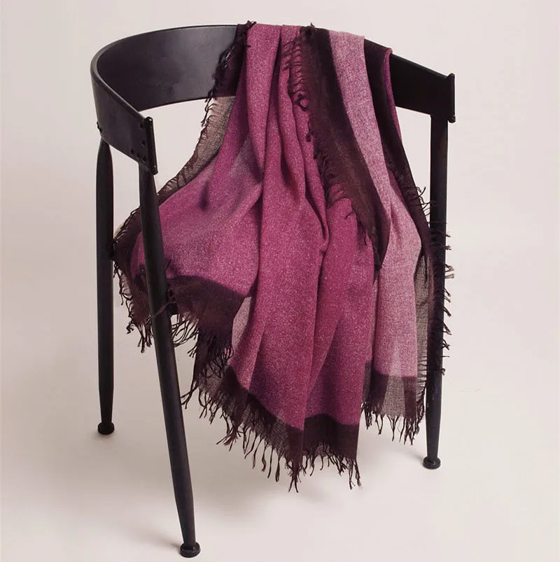 100% овечья шерстяная пряжа с зажимом Женская модная эксклюзивная фотосессия 4