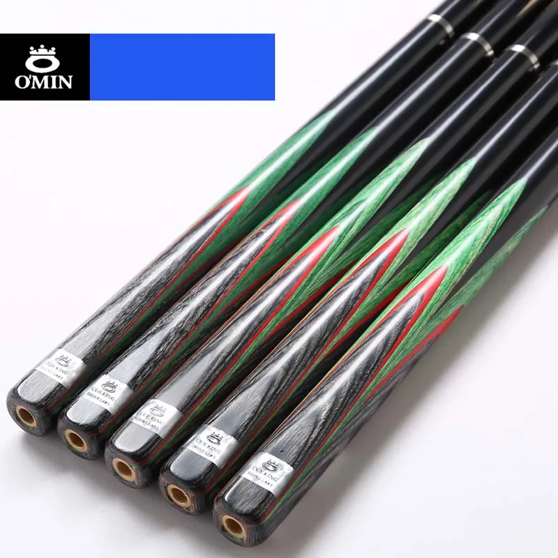 2018 Новый OMIN Shiny Lake Billiards 3/4 Снукер Cue 10 мм наконечник со снукерным кием кейс набор