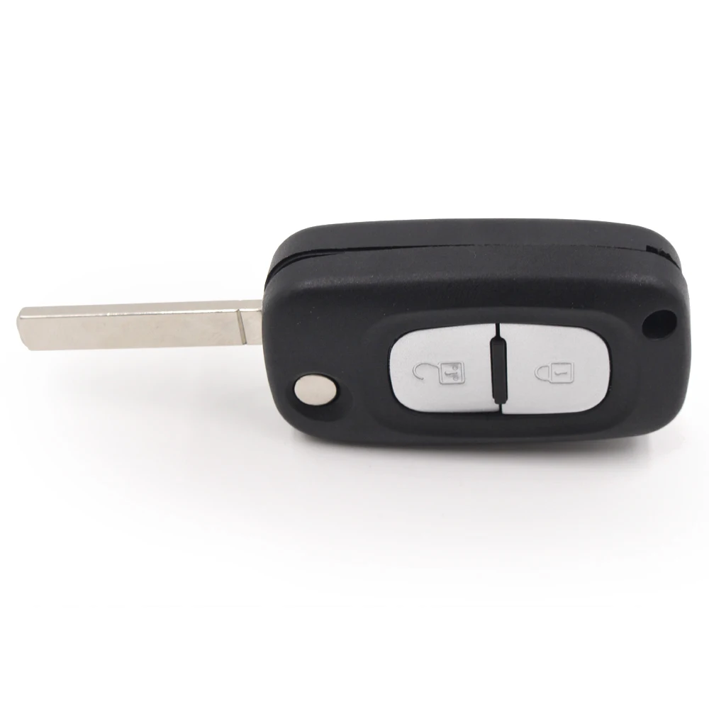 Keyecu дистанционный ключ 2 кнопки 433 МГц ID46 PCF7947 чип для Renault Clio 3 Master Kangoo Twingo 2006