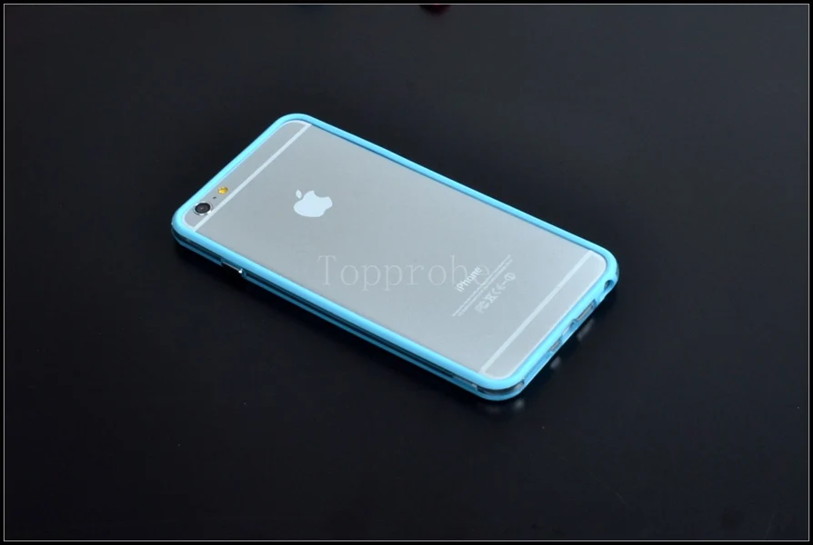 Гибридная средняя Прозрачная защитная рамка Tpu бампер для Iphone 6 Plus/6s Plus 5," мягкий силиконовый бампер чехол