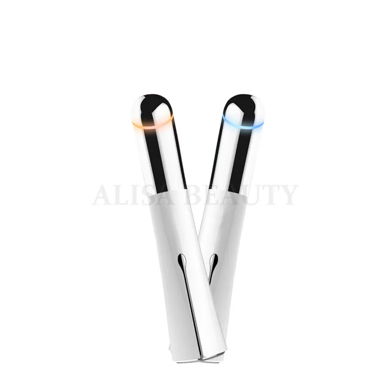 Красный и синий свет нагревающий ультразвуковой массажер для глаз стимулирует