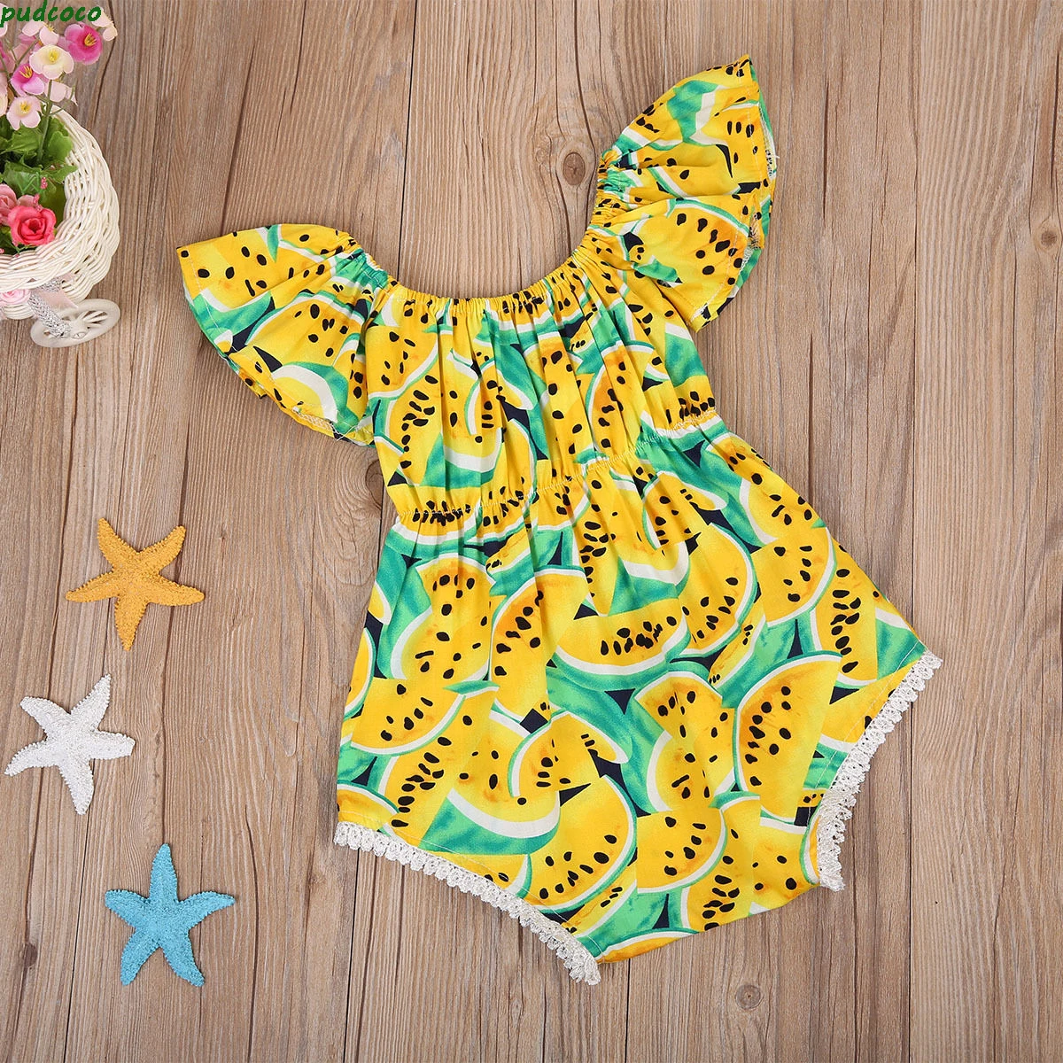 2017 новое поступление комбинезоны для новорожденных девочек Летний Детский