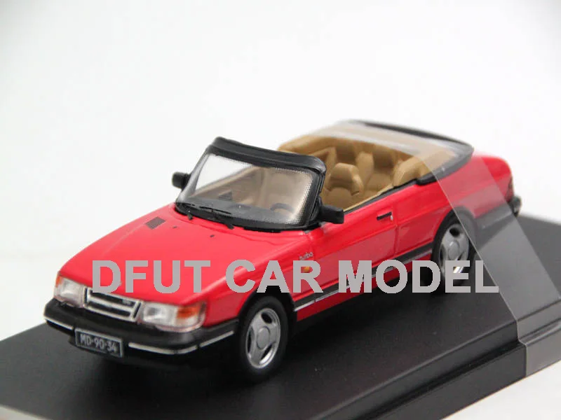 Игрушка из 1:43 сплава, модель автомобиля SAAB, детские игрушечные машинки, оригинальные авторизованные подлинные детские игрушки