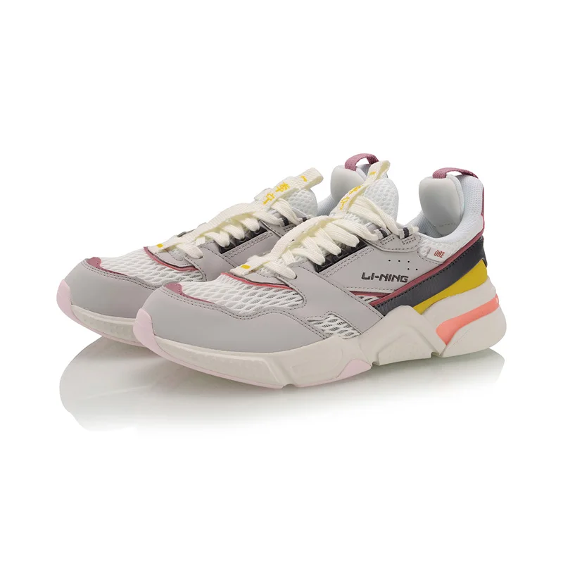 Li-Ning/Женская обувь; 001 R-1 стиль жизни; обувь в стиле ретро; удобная спортивная обувь для фитнеса; обувь для папы; кроссовки; AGCP082 YXB310