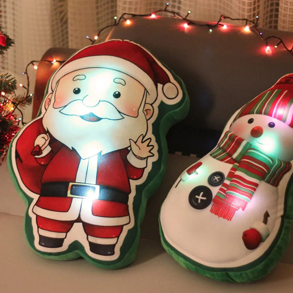 100% Бренд новый высокое качество светящаяся Подушка игрушки светодиодная лампа