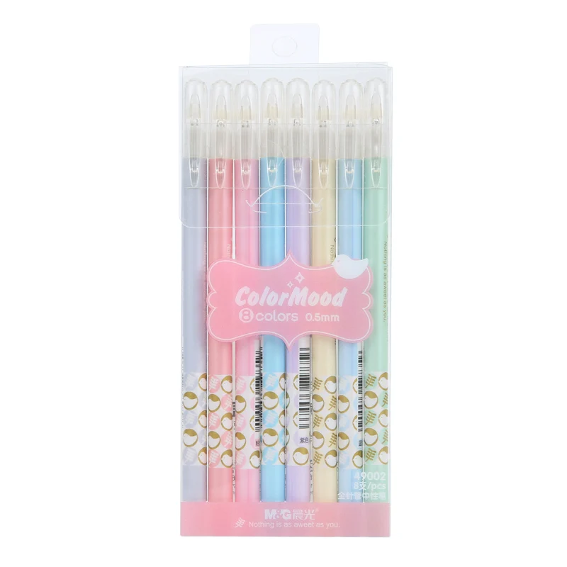 

M&G Color Gel Pen 0.5mm Gel Pen 8 Color Gel Pen AGP49002 Lovely Color Pen 8PCS